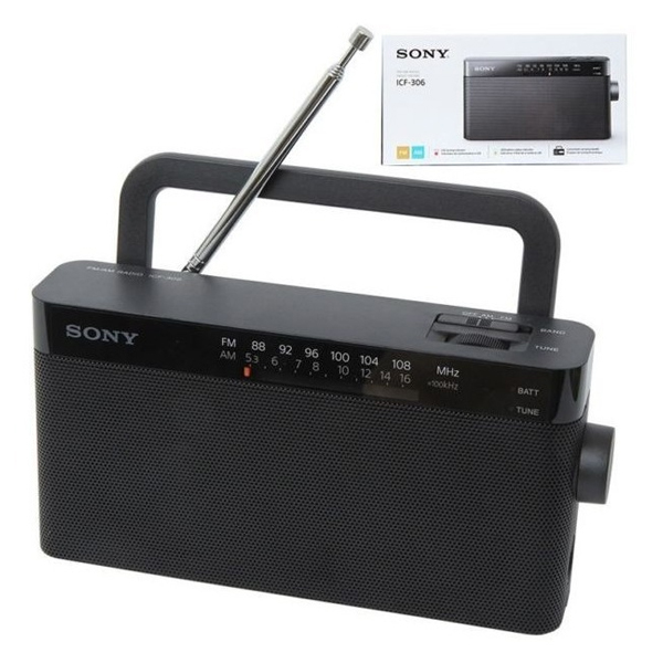 Comprá Radio Portátil Sony ICF-306 - Envios a todo el Paraguay
